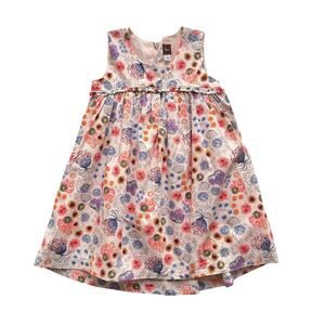 Tea Collection Australia Kantju Hi-Lo Floral Dress Size 4T